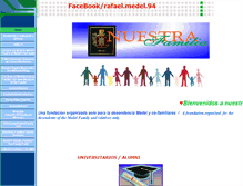 Tablet Screenshot of nuestra-familia.org